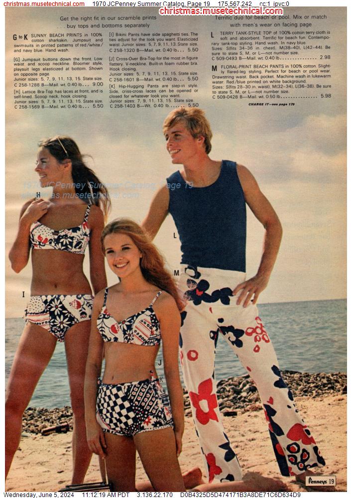 1970 JCPenney Summer Catalog, Page 19
