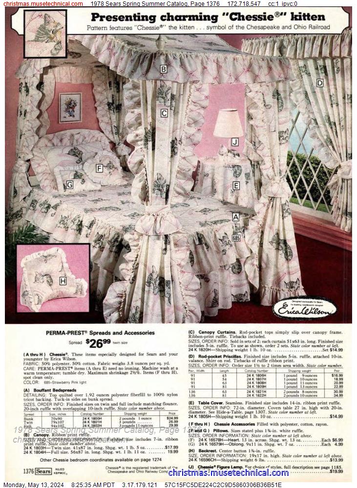 1978 Sears Spring Summer Catalog, Page 1376