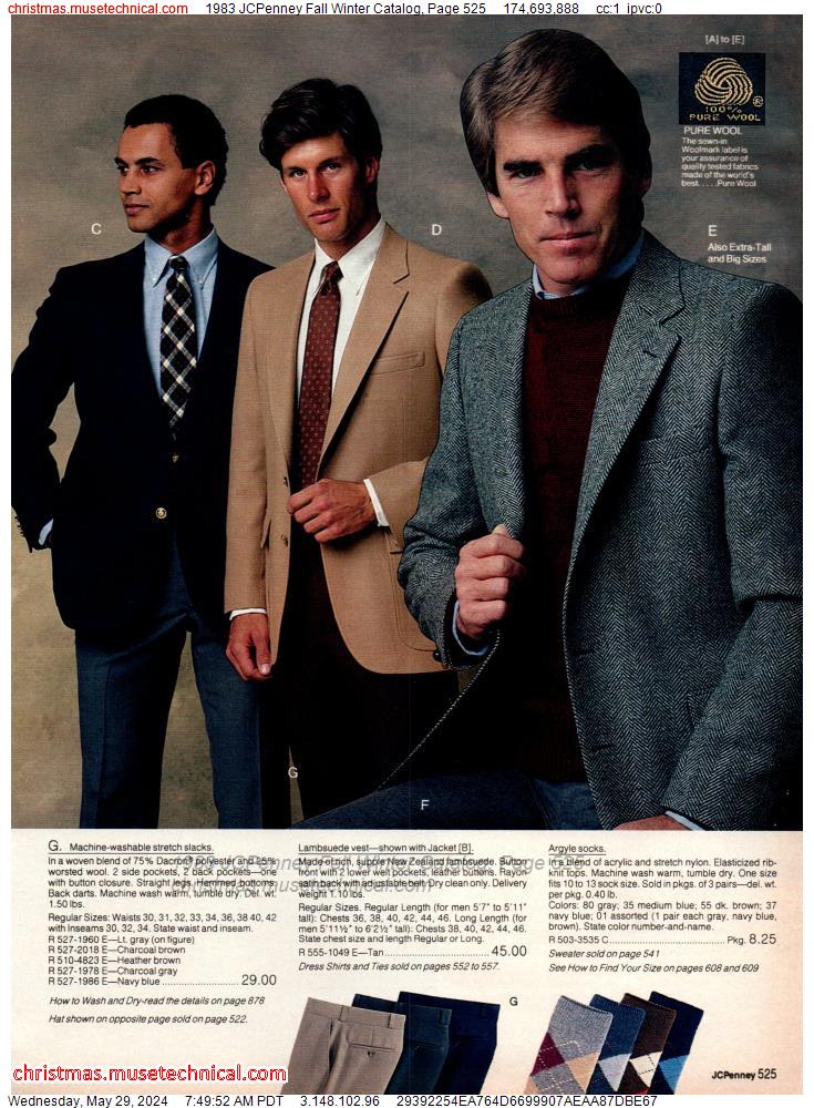 1983 JCPenney Fall Winter Catalog, Page 525