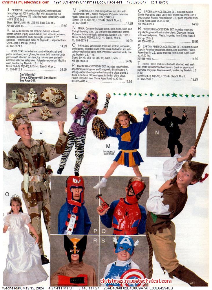 1991 JCPenney Christmas Book, Page 441