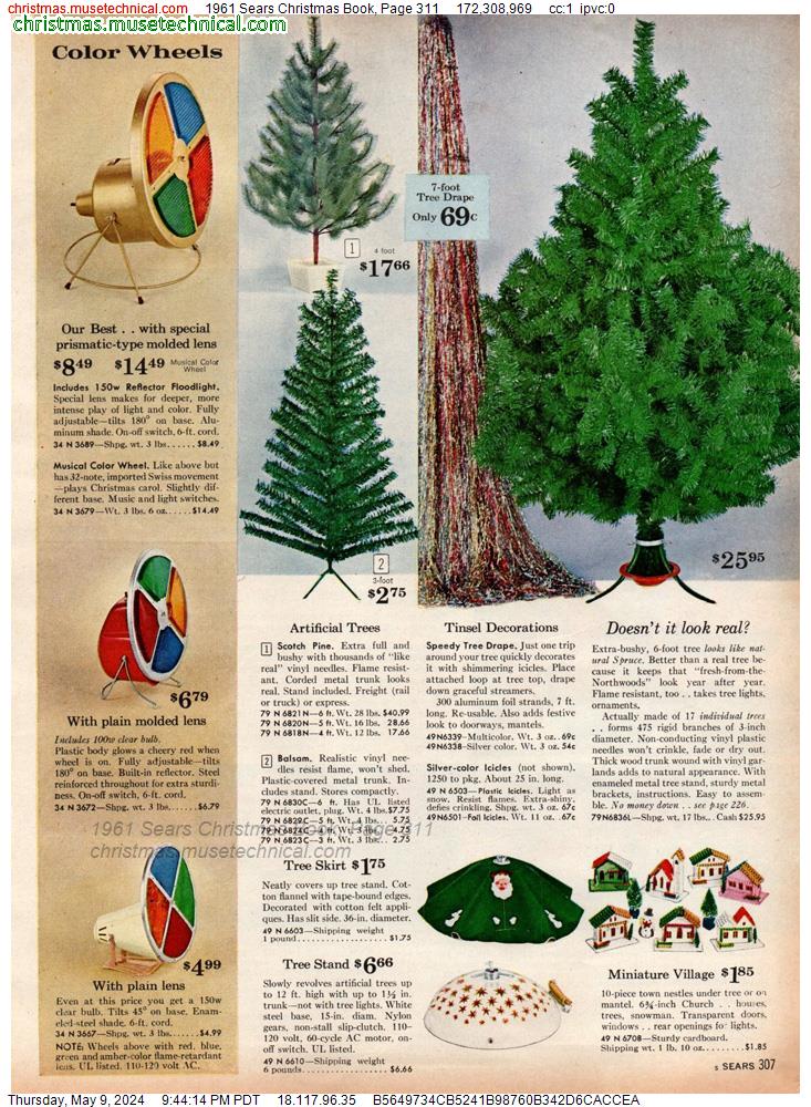 1961 Sears Christmas Book, Page 311