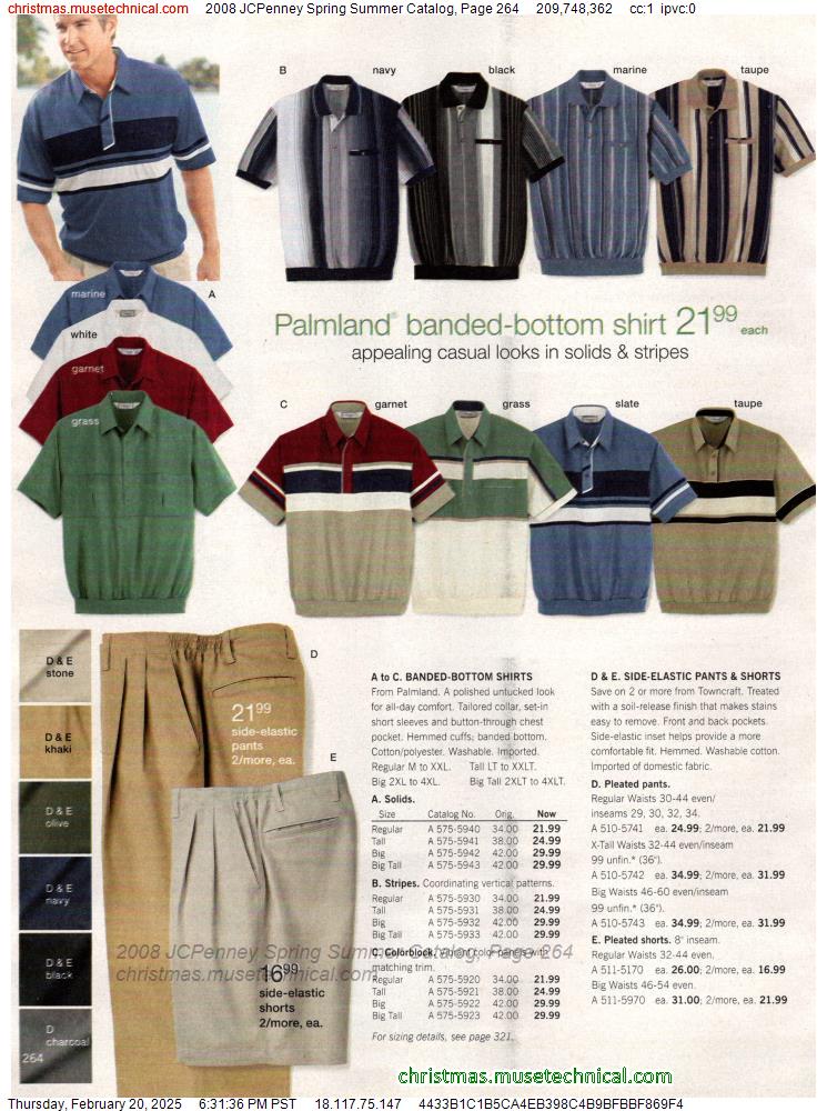 2008 JCPenney Spring Summer Catalog, Page 264