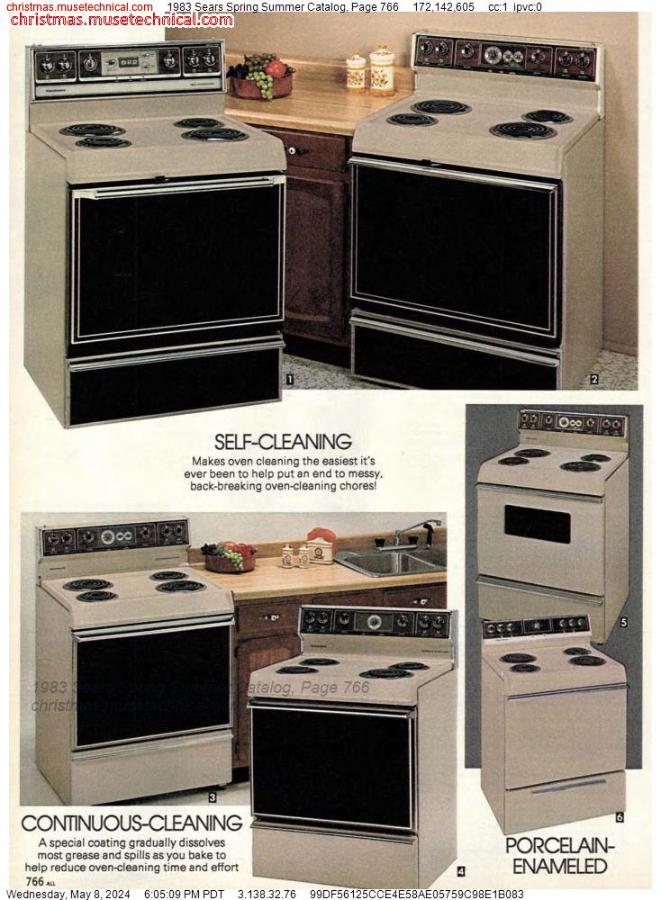 1983 Sears Spring Summer Catalog, Page 766