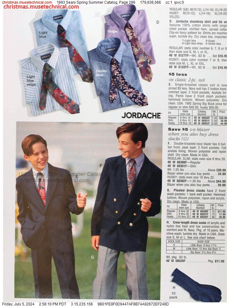 1993 Sears Spring Summer Catalog, Page 286