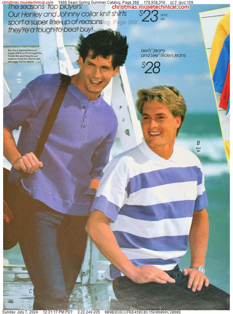 1988 Sears Spring Summer Catalog, Page 368