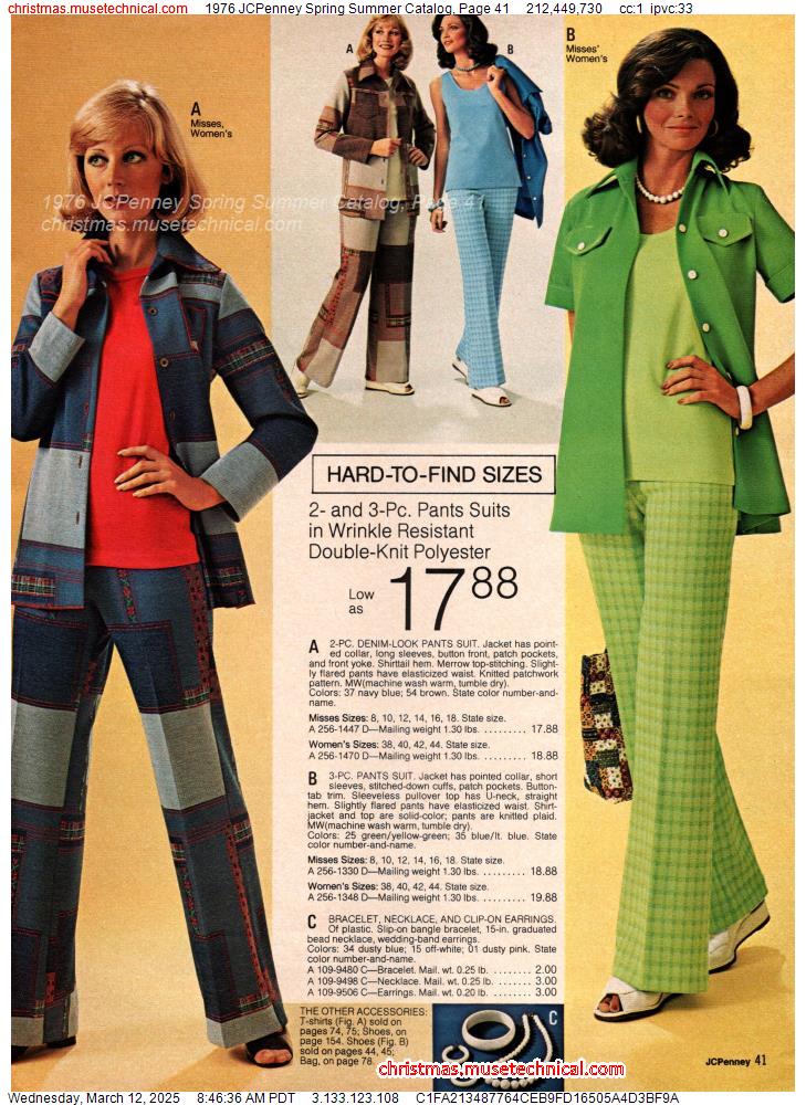 1976 JCPenney Spring Summer Catalog, Page 41