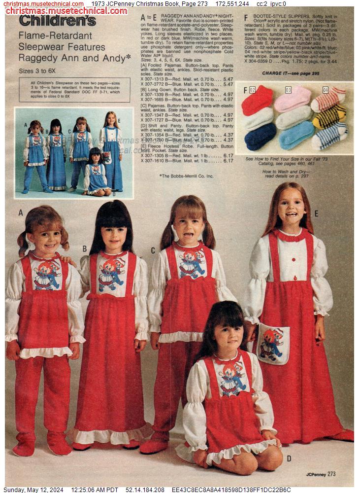 1973 JCPenney Christmas Book, Page 273