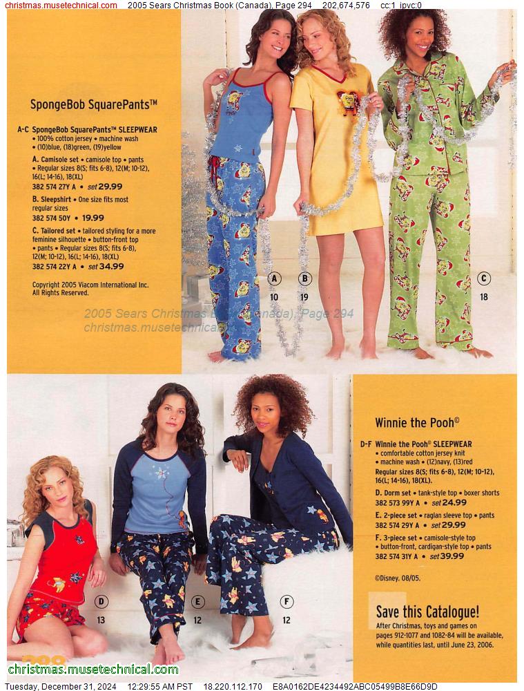 2005 Sears Christmas Book (Canada), Page 294