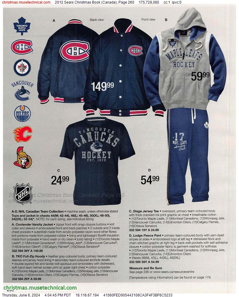 2012 Sears Christmas Book (Canada), Page 260