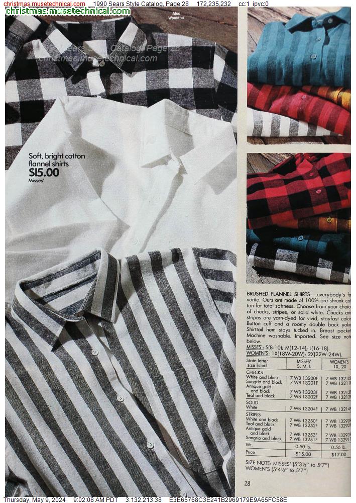 1990 Sears Style Catalog, Page 28