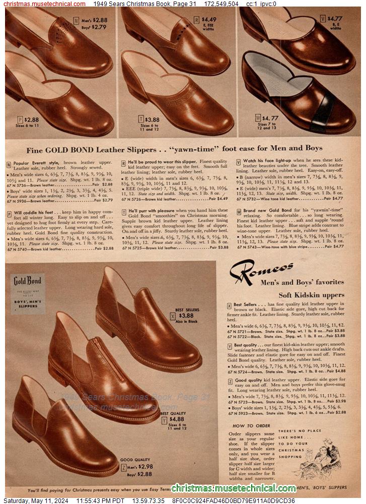 1949 Sears Christmas Book, Page 31