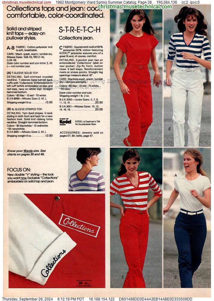 1982 Montgomery Ward Spring Summer Catalog, Page 38