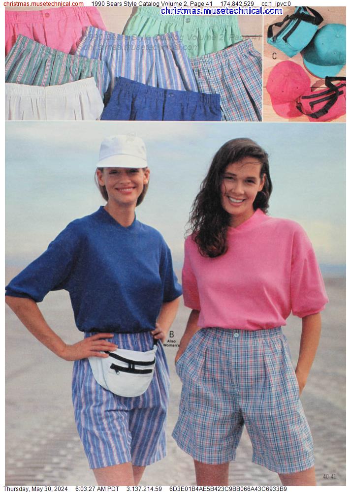 1990 Sears Style Catalog Volume 2, Page 41