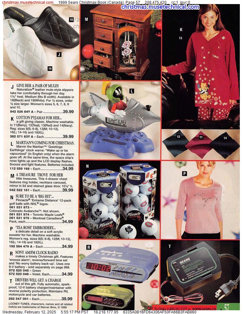 1999 Sears Christmas Book (Canada), Page 57