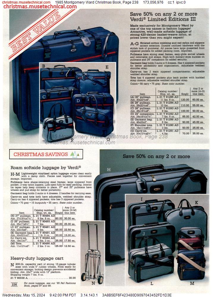 1985 Montgomery Ward Christmas Book, Page 238