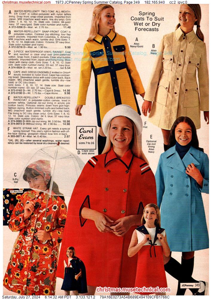 1973 JCPenney Spring Summer Catalog, Page 349