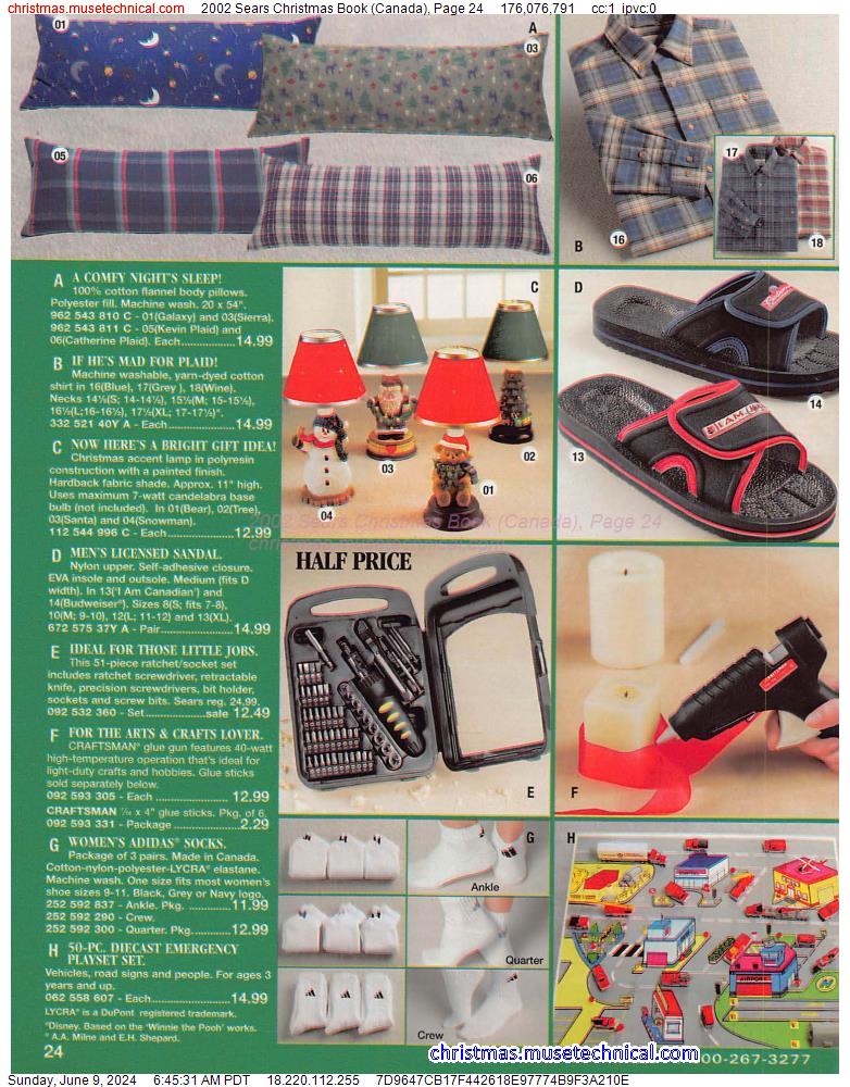 2002 Sears Christmas Book (Canada), Page 24