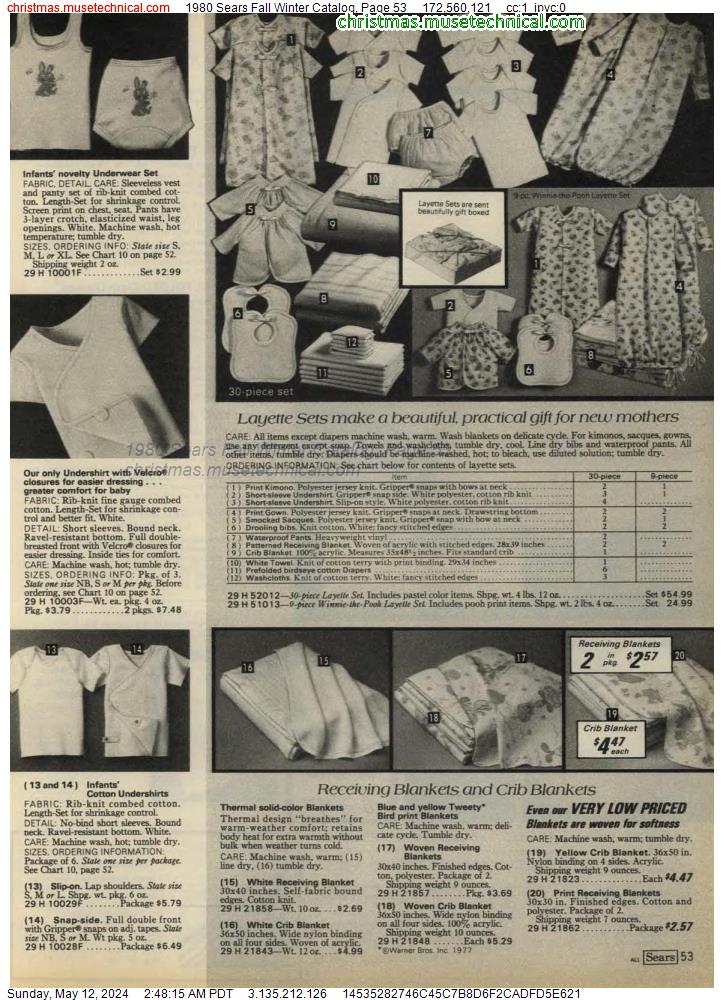 1980 Sears Fall Winter Catalog, Page 53