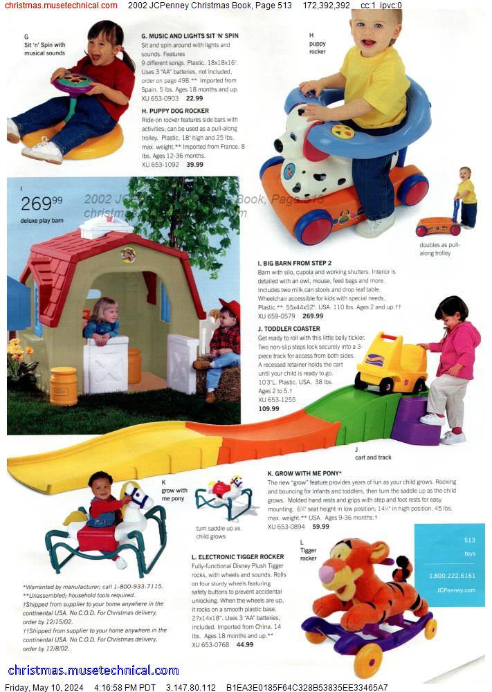 2002 JCPenney Christmas Book, Page 513