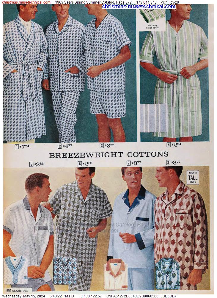 1963 Sears Spring Summer Catalog, Page 572