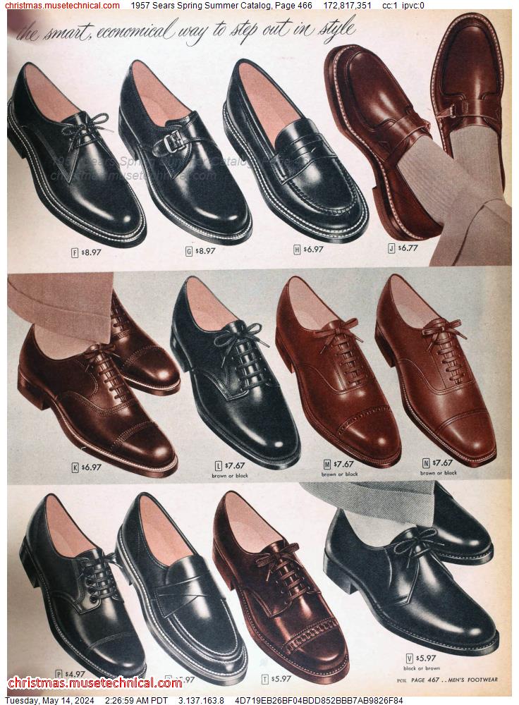 1957 Sears Spring Summer Catalog, Page 466