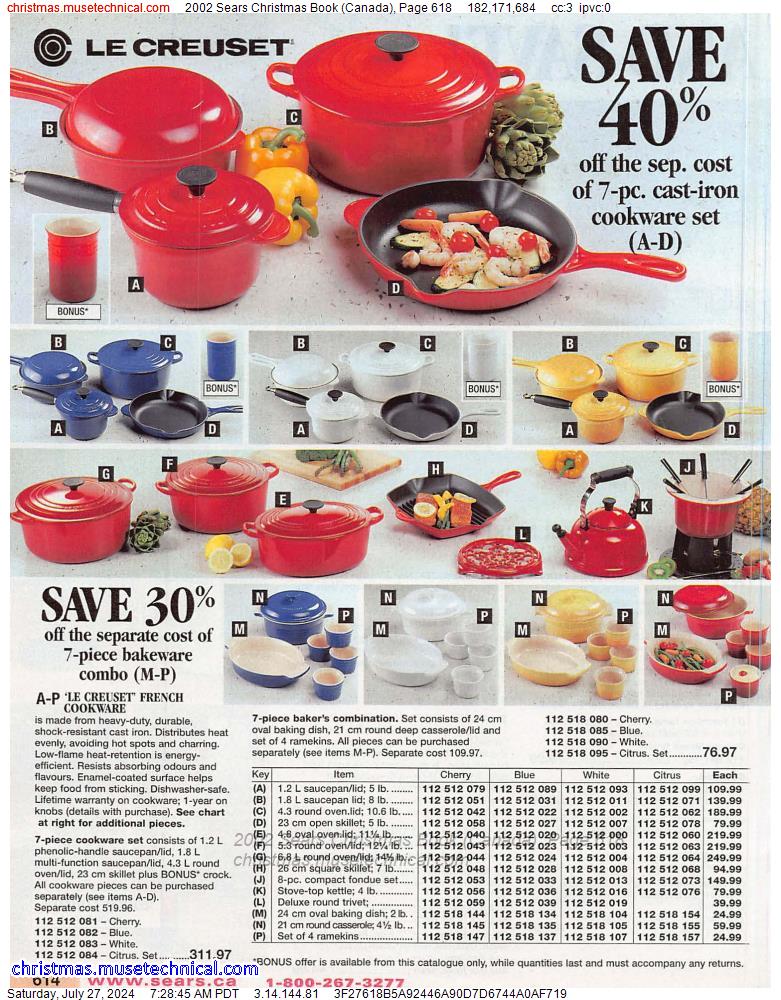 2002 Sears Christmas Book (Canada), Page 618