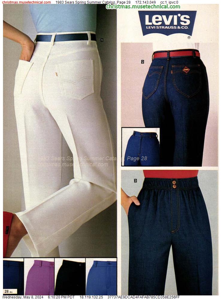 1983 Sears Spring Summer Catalog, Page 28