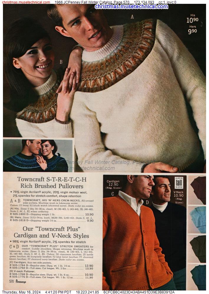 1966 JCPenney Fall Winter Catalog, Page 570
