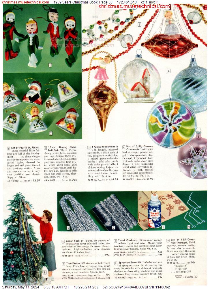 1959 Sears Christmas Book, Page 53