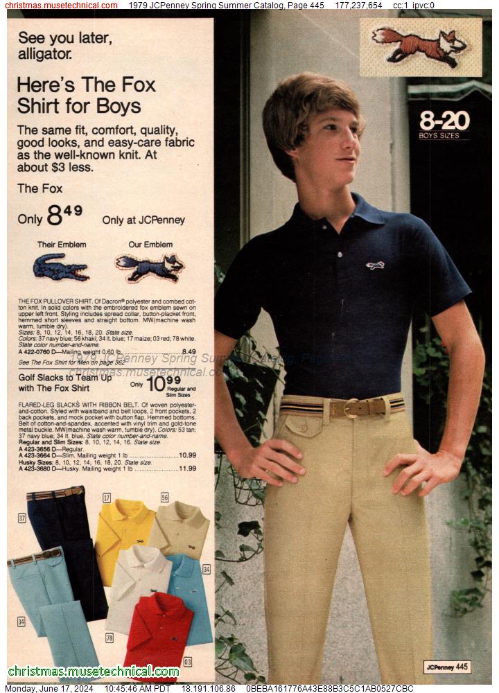 1979 JCPenney Spring Summer Catalog, Page 445