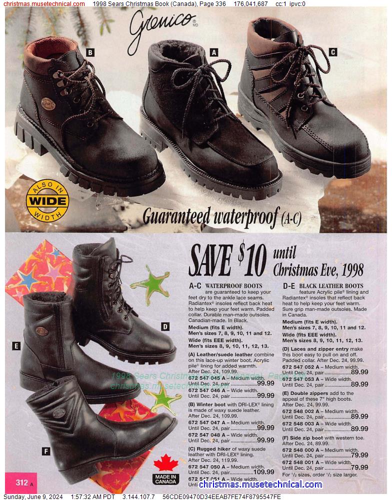 1998 Sears Christmas Book (Canada), Page 336