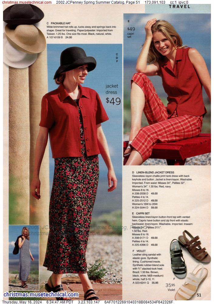 2002 JCPenney Spring Summer Catalog, Page 51
