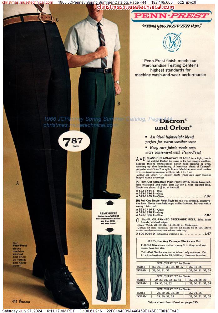1966 JCPenney Spring Summer Catalog, Page 444