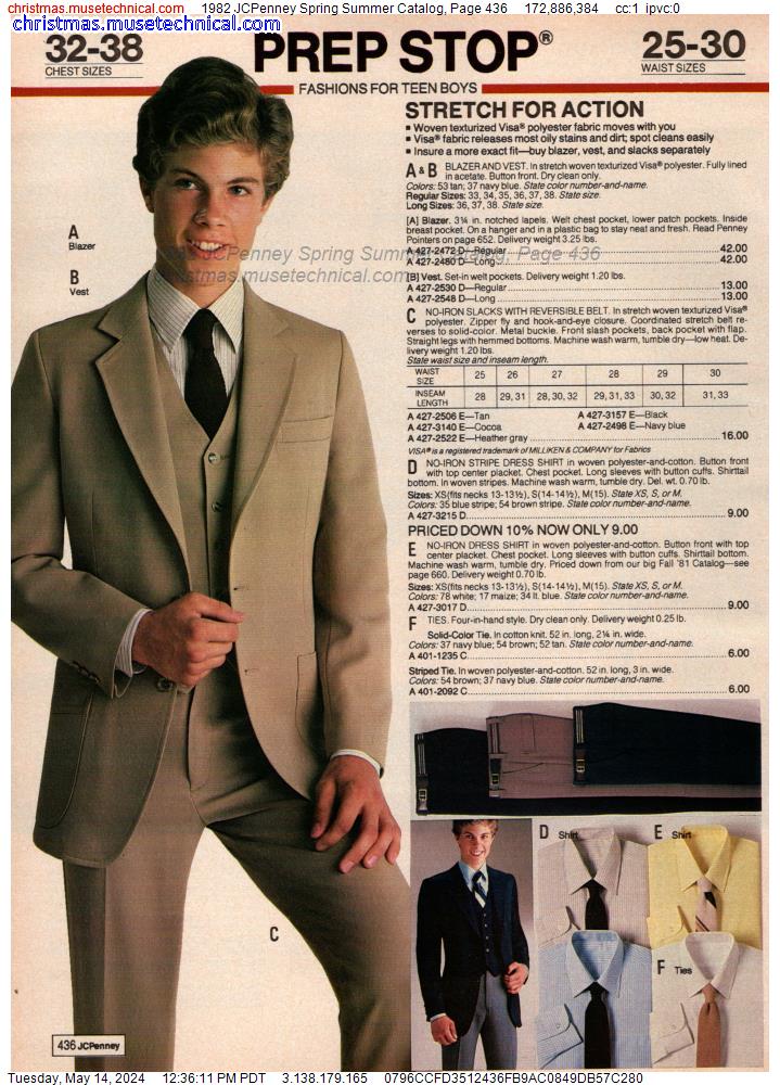 1982 JCPenney Spring Summer Catalog, Page 436