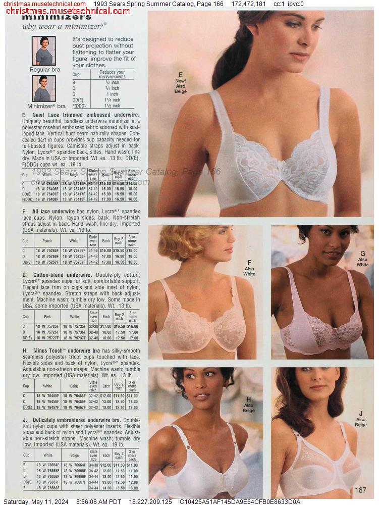 1993 Sears Spring Summer Catalog, Page 166