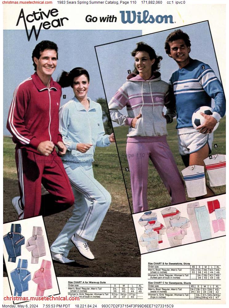 1983 Sears Spring Summer Catalog, Page 110