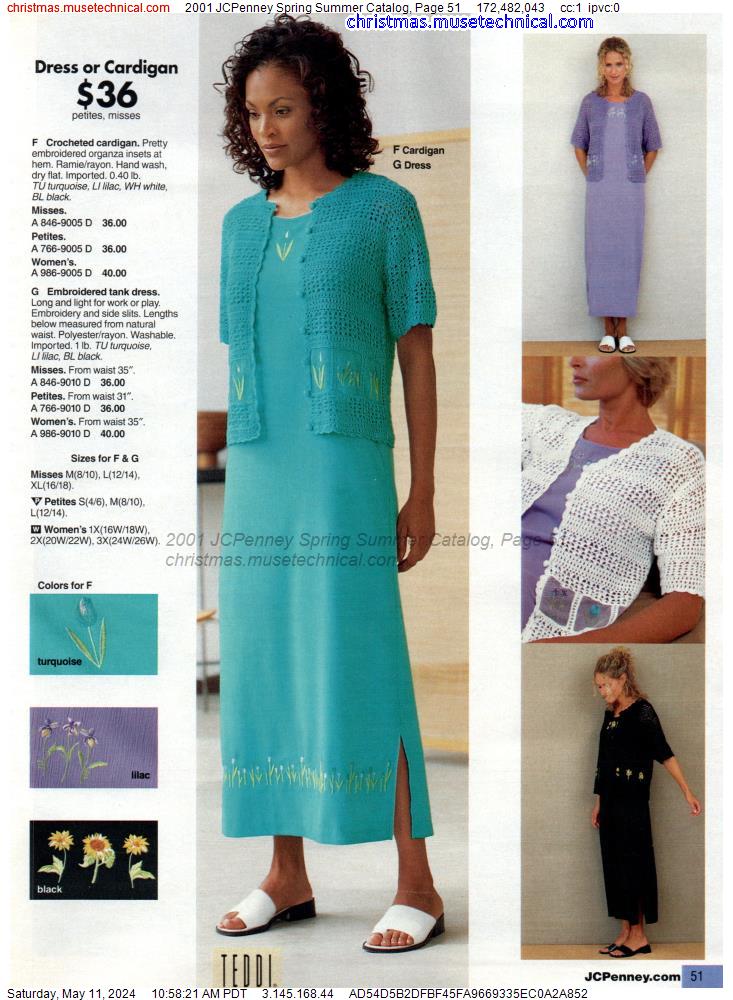 2001 JCPenney Spring Summer Catalog, Page 51