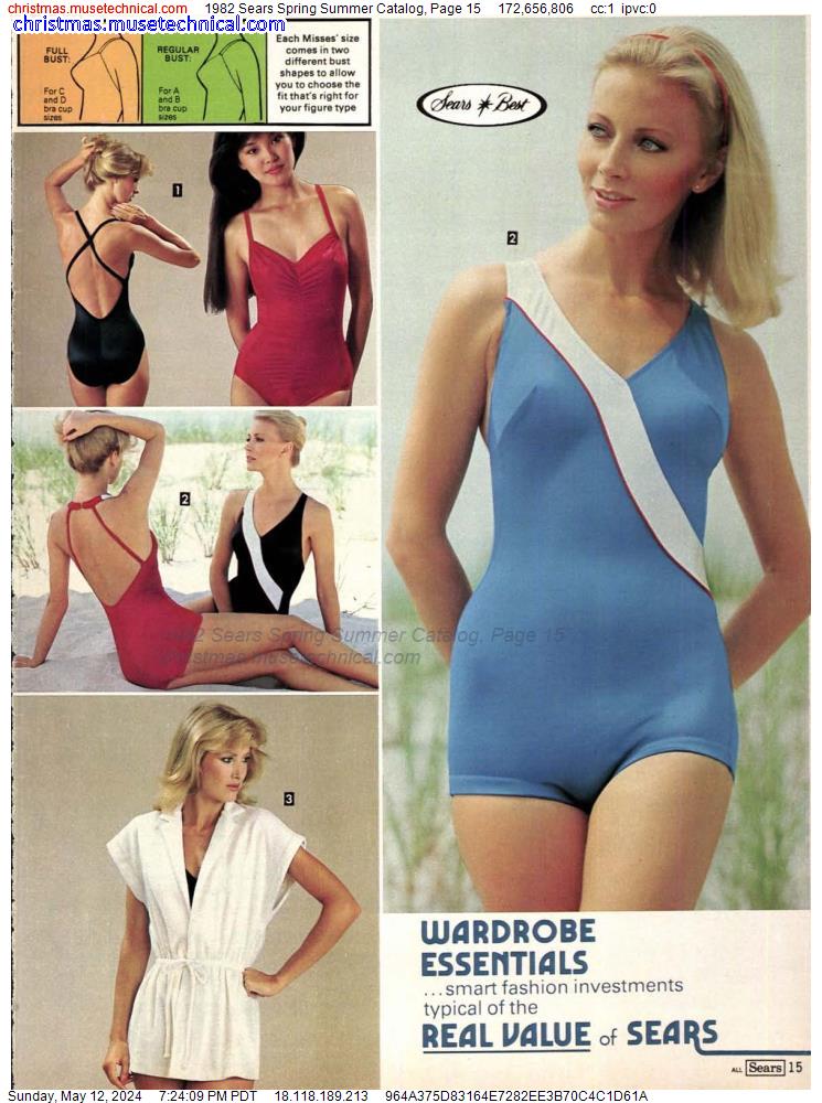 1982 Sears Spring Summer Catalog, Page 15