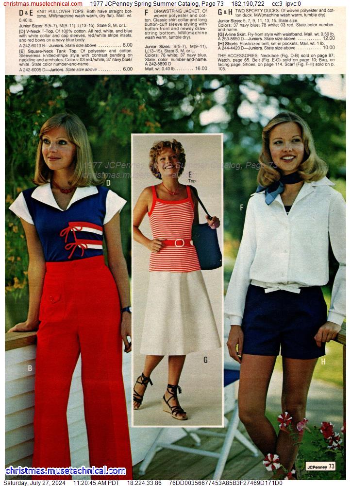 1977 JCPenney Spring Summer Catalog, Page 73