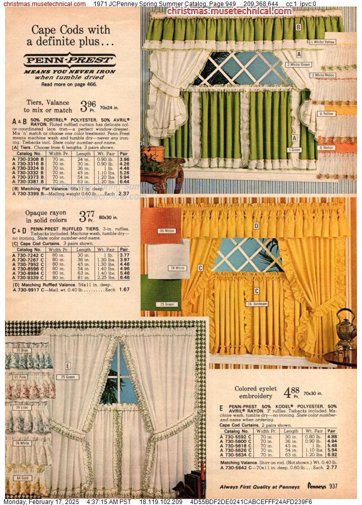 1971 JCPenney Spring Summer Catalog, Page 949