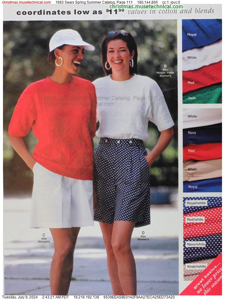 1993 Sears Spring Summer Catalog, Page 111