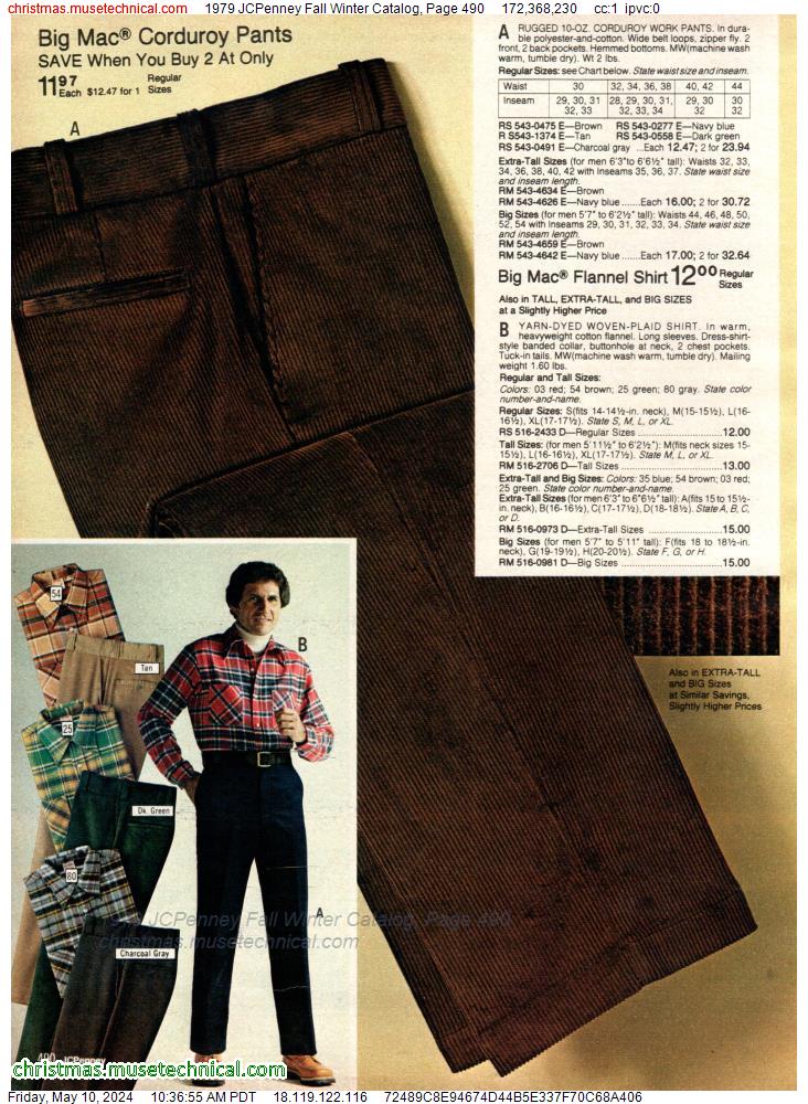 1979 JCPenney Fall Winter Catalog, Page 490