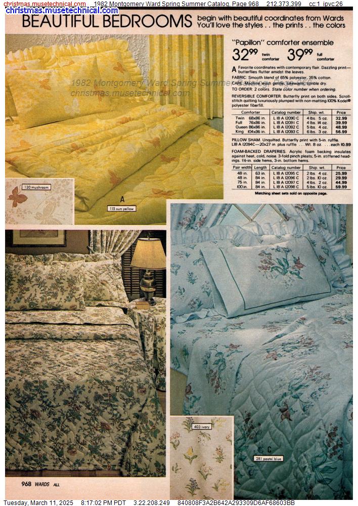 1982 Montgomery Ward Spring Summer Catalog, Page 968