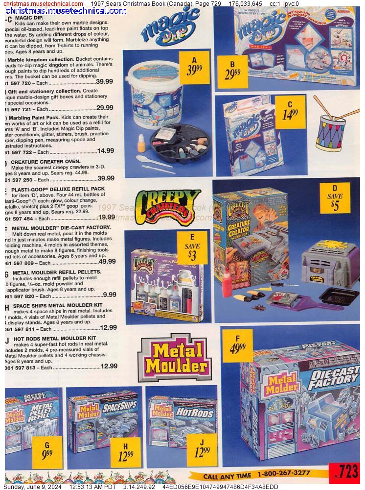 1997 Sears Christmas Book (Canada), Page 729
