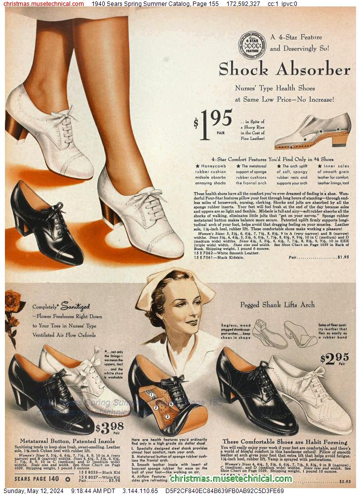 1940 Sears Spring Summer Catalog, Page 155