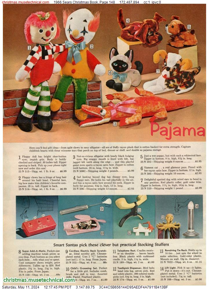 1966 Sears Christmas Book, Page 148