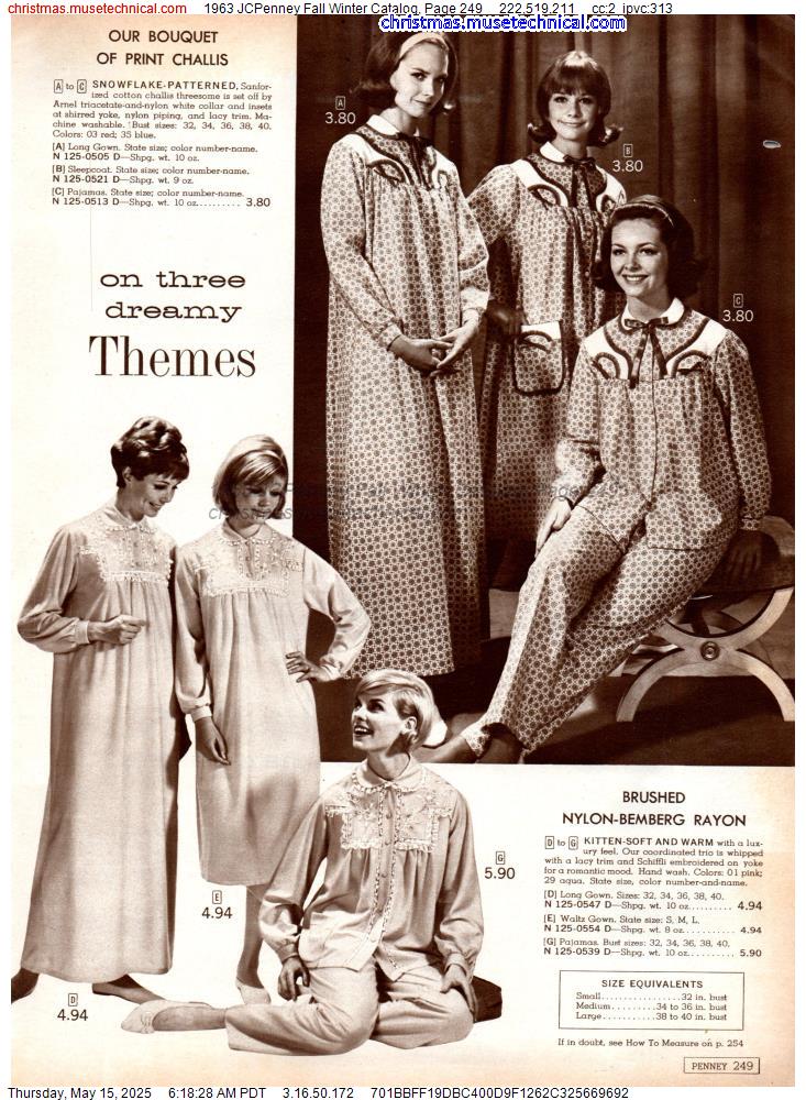 1963 JCPenney Fall Winter Catalog, Page 249