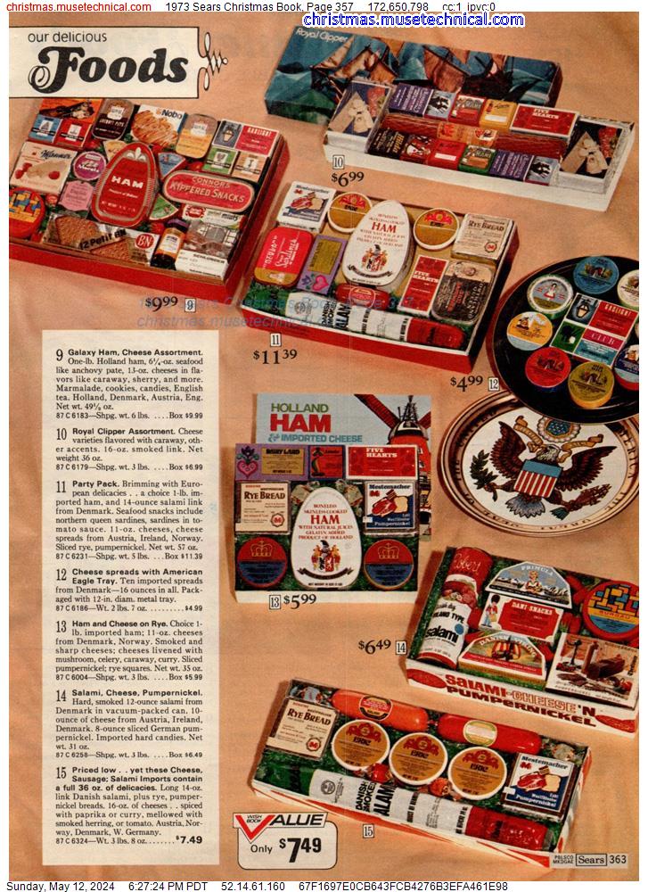 1973 Sears Christmas Book, Page 357