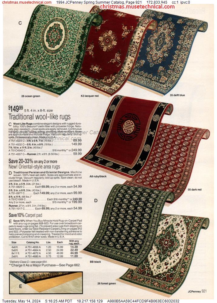 1994 JCPenney Spring Summer Catalog, Page 921
