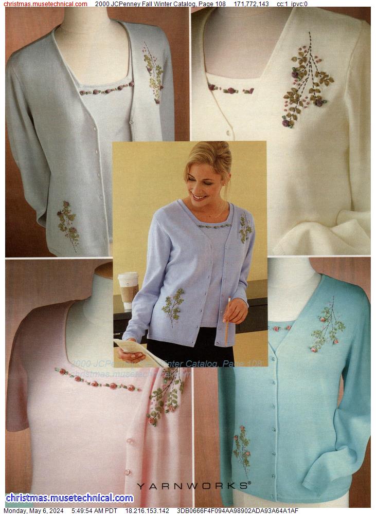 2000 JCPenney Fall Winter Catalog, Page 108